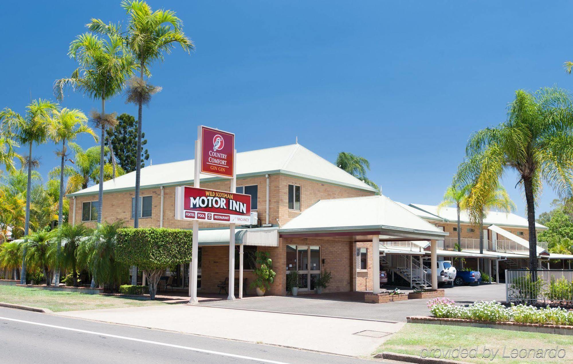 Wild Scotsman Motor Inn Gin Gin Qld Exteriör bild